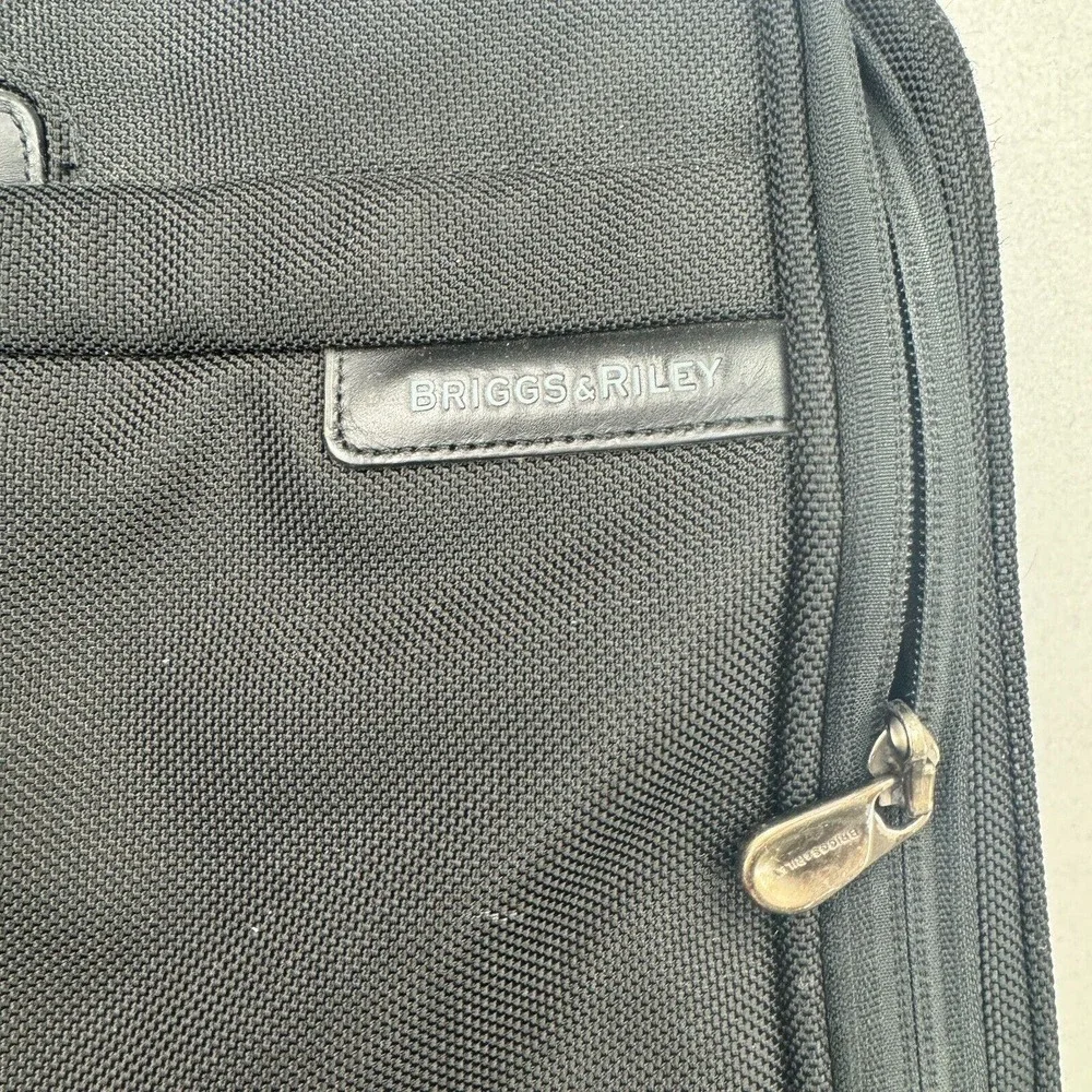 Briggs & Riley Compact Carry On Laptop Wheeled Briefcase Luggage Bag BR214